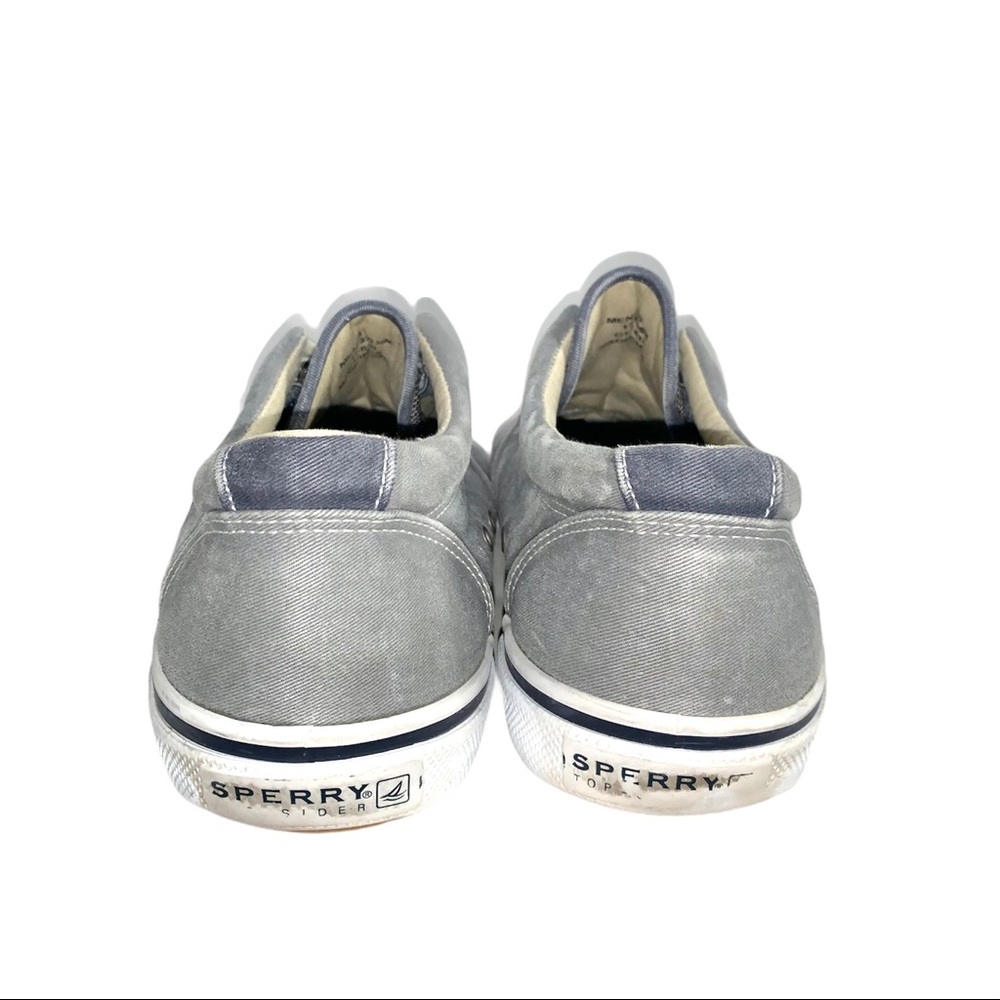 Sperry Halyard CVO Salt Washed Laceless Sneakers - Picture 6 of 10